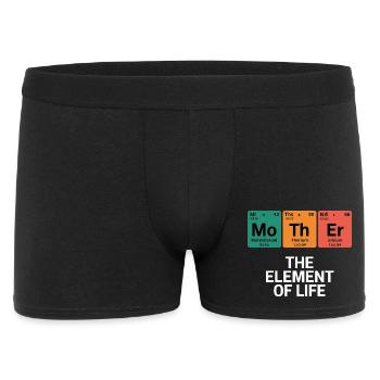 Mother The Element Of Life Chemistry Periodic Table - Men's Boxer Shorts - black - Front