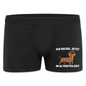 Retraite anticipée Je suis maintenant en retraite partielle - Boxer Homme - noir - Devant