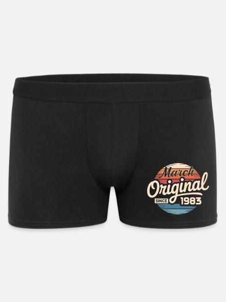 Legendary since march 1983 - Men's Boxer Shorts - black