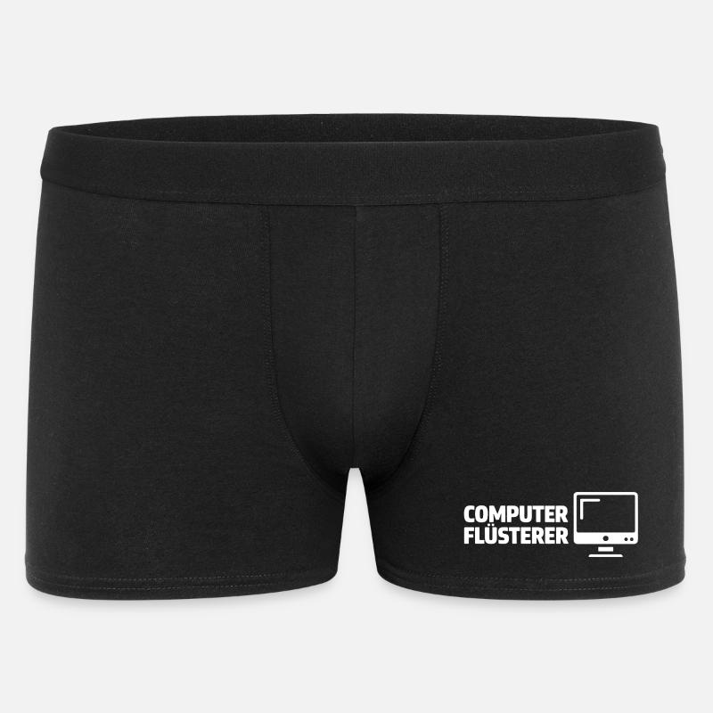 Computer Flüsterer - Männer Boxer Shorts - Schwarz