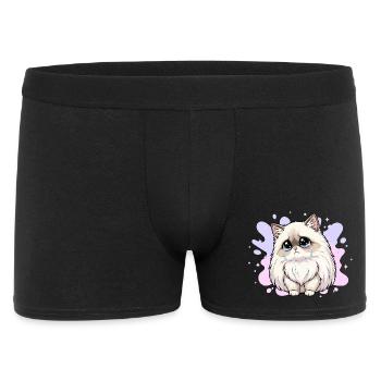 Tear cat heart cat - Men's Boxer Shorts - black - Front