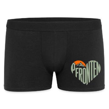 Pfronten Bergherz Panorama - Men's Boxer Shorts - black - Front