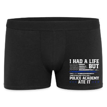  Police School Survivor Graduation Police Academy - Men's Boxer Shorts - black - Front