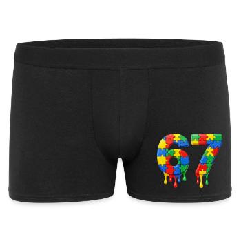 67th Birthday Awesome Since 1959 Legend Born - Men's Boxer Shorts - black - Front