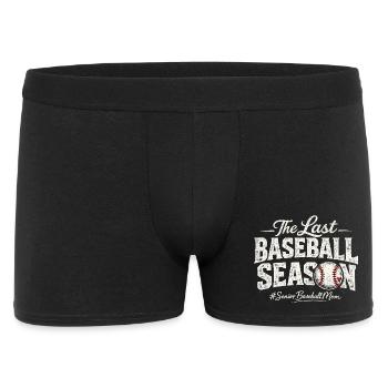 Senior Baseball Mom – The Last Baseball Season - Men's Boxer Shorts - black - Front