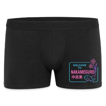 Welcome to Nakameguro - Boxer Homme - noir - Devant