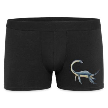Dinosaur Plesiosaurus - Men's Boxer Shorts - black - Front