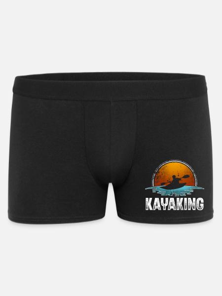 Kayak Kayaker Kayaker - Men's Boxer Shorts - black