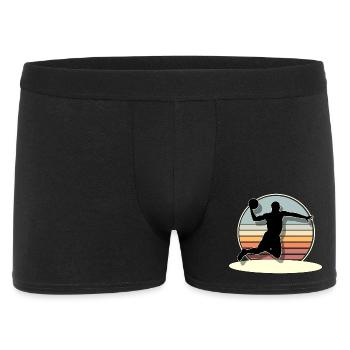 Basketball basketball players - Men's Boxer Shorts - black - Front