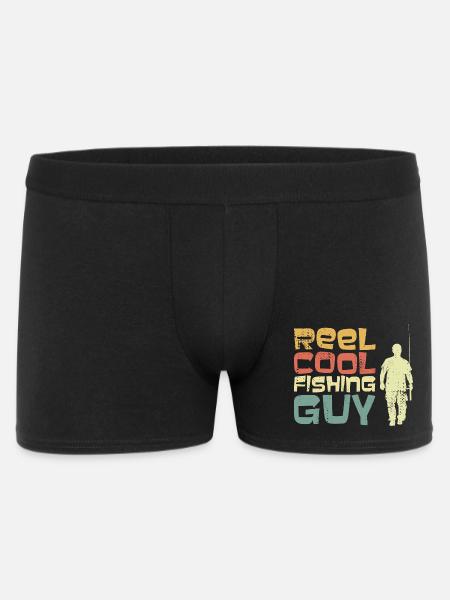 Cool angler - Men's Boxer Shorts - black