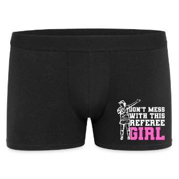 Soccer Referee - Men's Boxer Shorts - black - Front