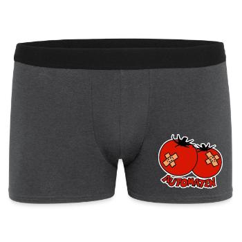 Automaten - Männer Boxer Shorts - Anthrazit - Vorne