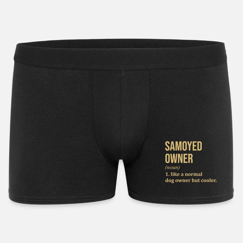 Samojeden - Männer Boxer Shorts - Schwarz