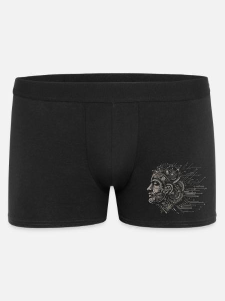 Brain in circuit design - Men's Boxer Shorts - black