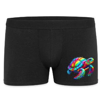 Turtle - Men's Boxer Shorts - black - Front