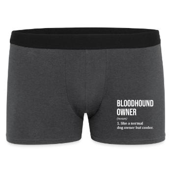 Schweißhund - Männer Boxer Shorts - Anthrazit - Vorne