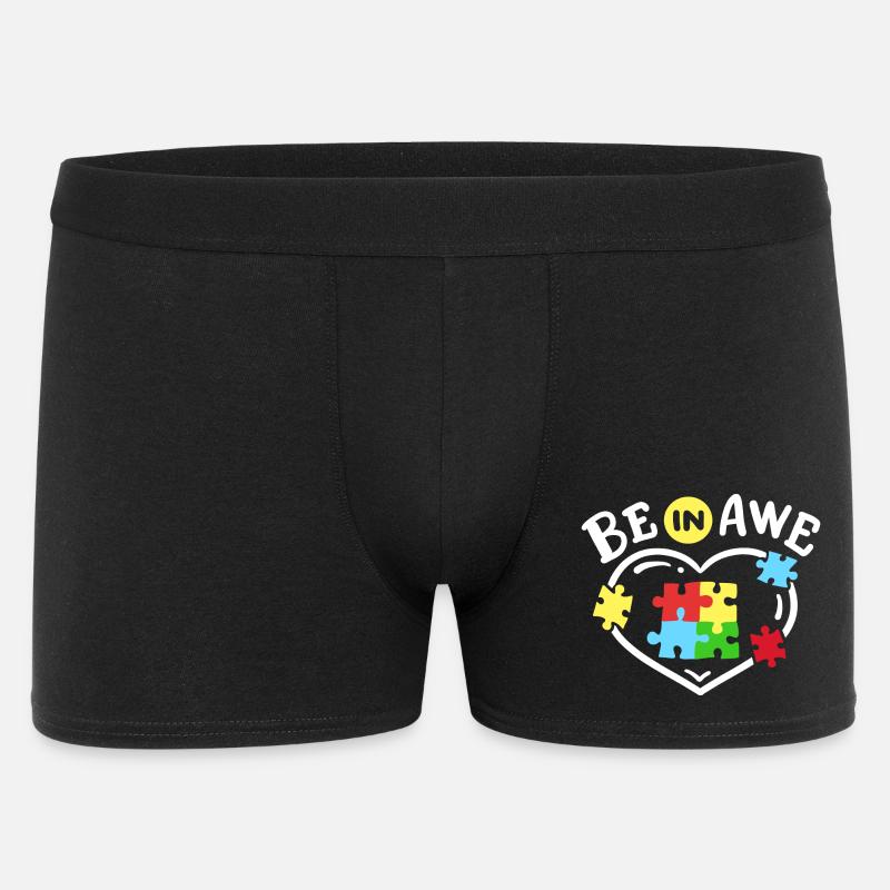 Autismus Bewusstsein - Männer Boxer Shorts - Schwarz