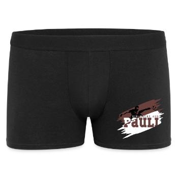 Fans de football Pauli La puissance du nord - Boxer Homme - noir - Devant