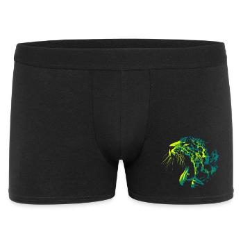 Stylish Panther - Men's Boxer Shorts - black - Front