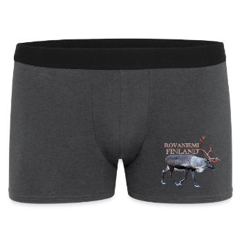 Rovaniemi - Men's Boxer Shorts - charcoal grey - Front