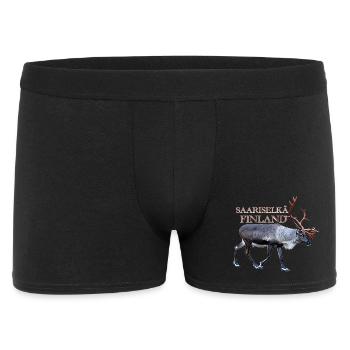 Saariselka - Men's Boxer Shorts - black - Front