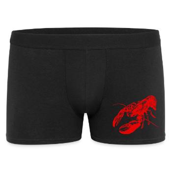Bold Red Lobster Graphic Design - Men's Boxer Shorts - black - Front