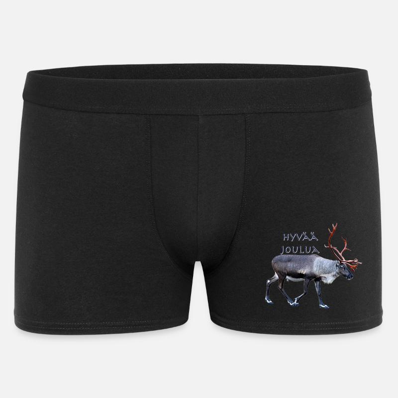 Hyvaa Joulua - Boxer Homme - noir