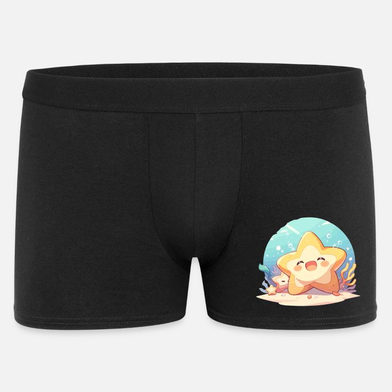 Étoile de mer Étoile de mer - Boxer Homme - noir