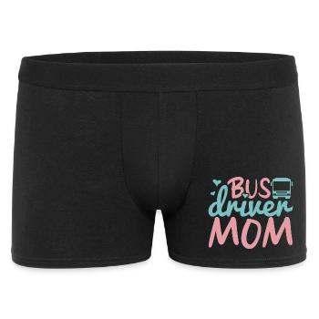 Chauffeur de bus Maman - Boxer Homme - noir - Devant