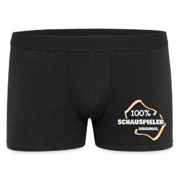Actor as a profession - Men's Boxer Shorts - black - Front