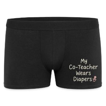 Christlicher Homeschool-mutter-glaube - Männer Boxer Shorts - Schwarz - Vorne