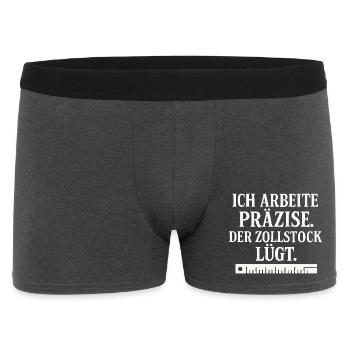 Règle du pliage des artisans - Boxer Homme - charbon - Devant