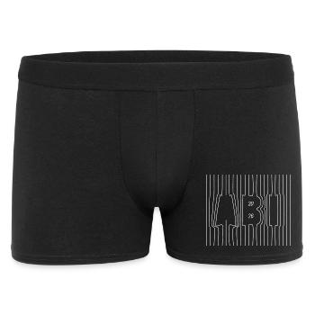 Lifelines | Abi 2026 - Abitur - Gift - Men's Boxer Shorts - black - Front