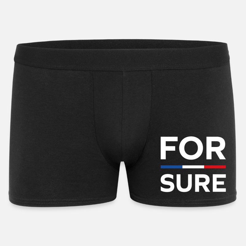 macron: Sicuramente - Boxer da uomo - nero