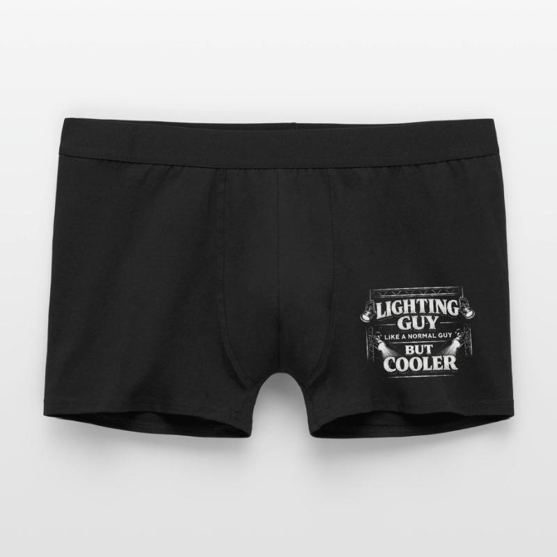 Technicien en éclairage, technicien en éclairage, homme d’éclairage Boxer Homme