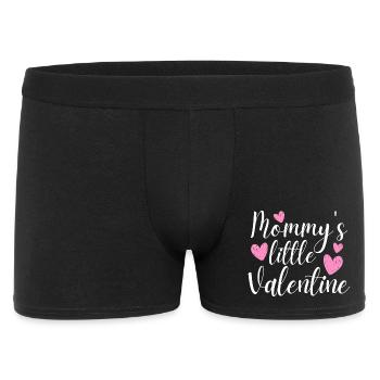 Mommy's Little Valentine - Boxer Homme - noir - Devant