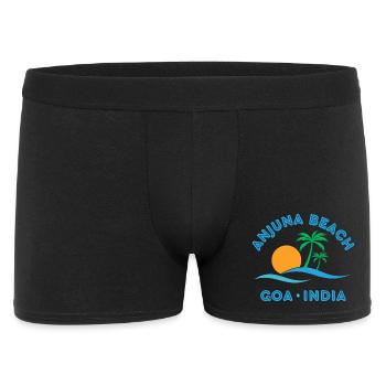 Anjuna Beach Goa Sunset - Men's Boxer Shorts - black - Front