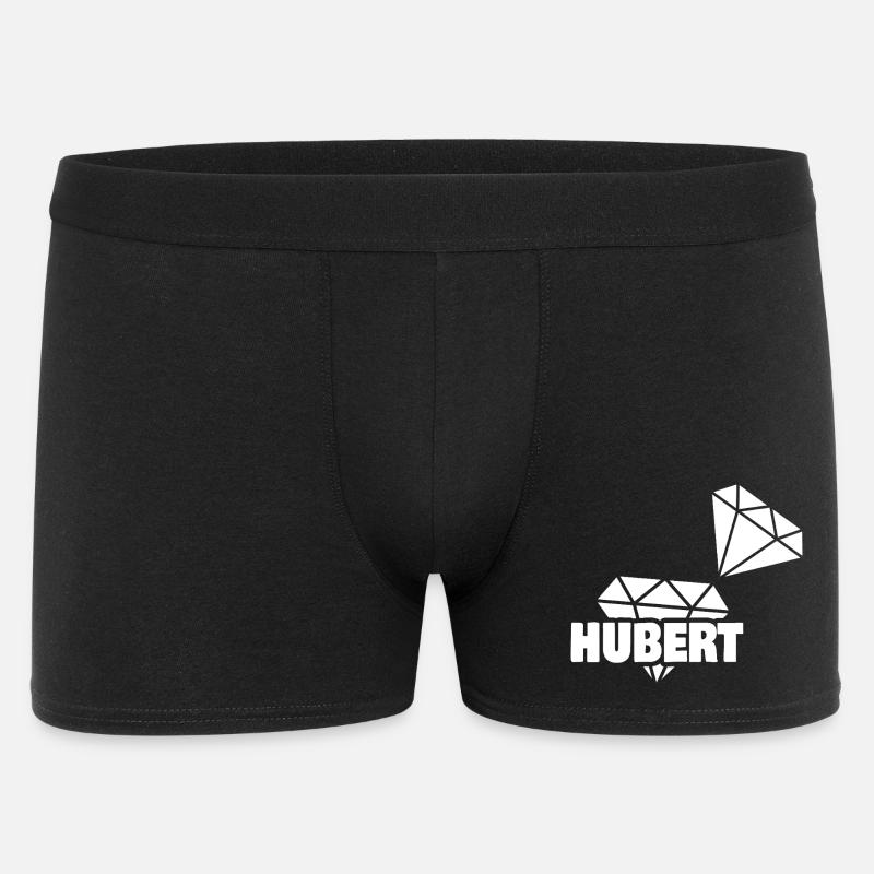 Geschenk für Hubert - Männer Boxer Shorts - Schwarz