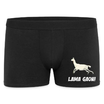 Lama Gaon - Men's Boxer Shorts - black - Front
