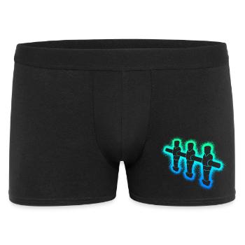 Baby-foot garçons Enfants de football de table - Boxer Homme - noir - Devant
