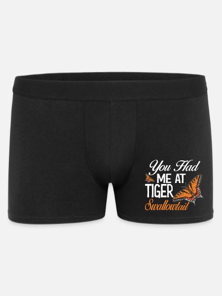 Entomology Insect Butterflies Eastern Tiger - Men's Boxer Shorts - black
