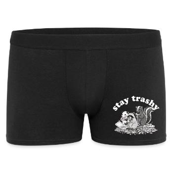 Reste Raton laveur Opossum Skunk - Boxer Homme - noir - Devant