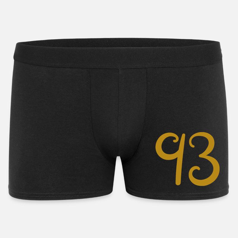 93 - Männer Boxer Shorts - Schwarz