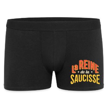 Reine de la Saucisse Retro - Boxer Homme - noir - Devant