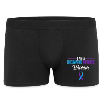 Ruban du Guerrier Rhumatoïde - Boxer Homme - noir - Devant