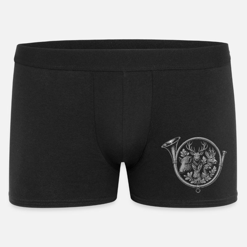 bugle - Men's Boxer Shorts - black