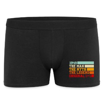 1949 Original Legend 1 - Männer Boxer Shorts - Schwarz - Vorne