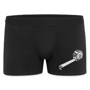 tape measure - Men's Boxer Shorts - black - Front