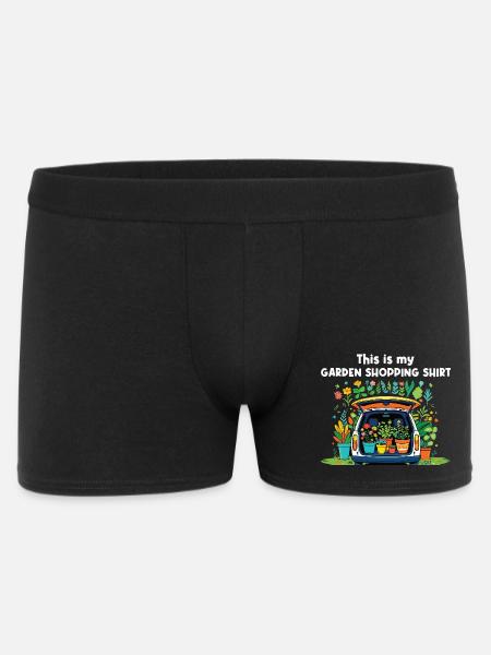 Funny gardening fun mothers - Men's Boxer Shorts - black