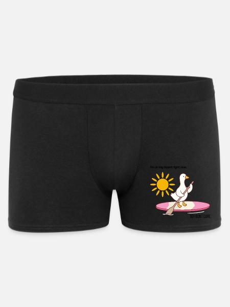 Stand up paddle duck - Men's Boxer Shorts - black